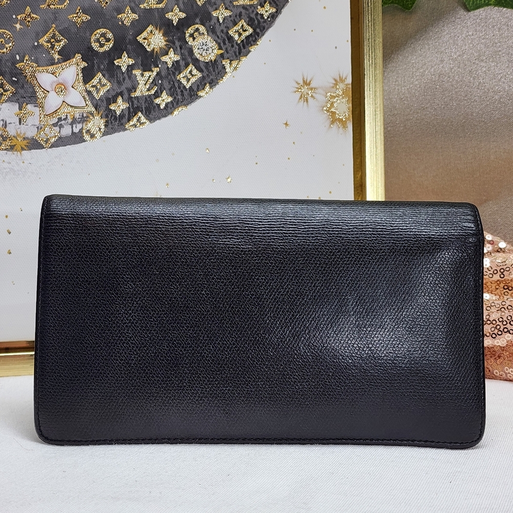 Authentic Chanel Bifold Caviar Calfskin Leather Wallet with Dust Bag - Picture 6 of 17